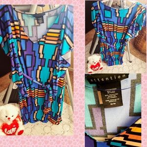 🌺Geo Style Mini Dress -Med